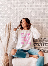 Load image into Gallery viewer, Kiss Your Dog Daily Sweatshirt